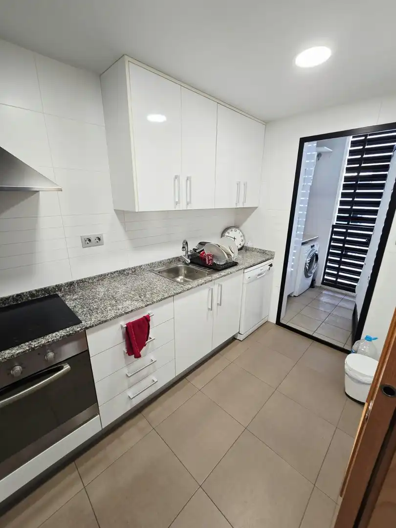 Kitchen of Apartments for sale in Benidorm  with Air Conditioner, Terrace and Furnished