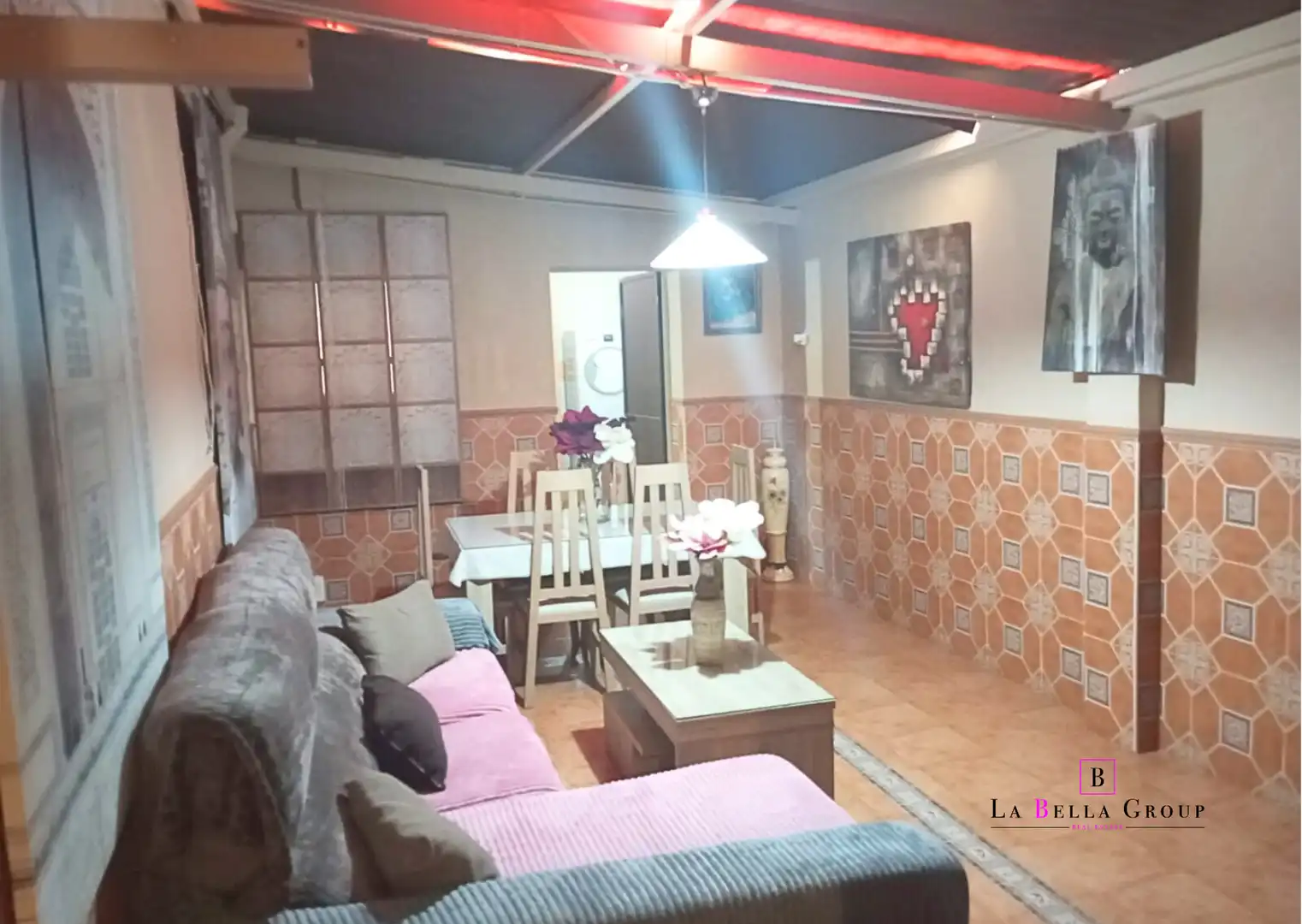 Sala d'estar de Casa o xalet en venda en Mollina amb Aire condicionat i Terrassa