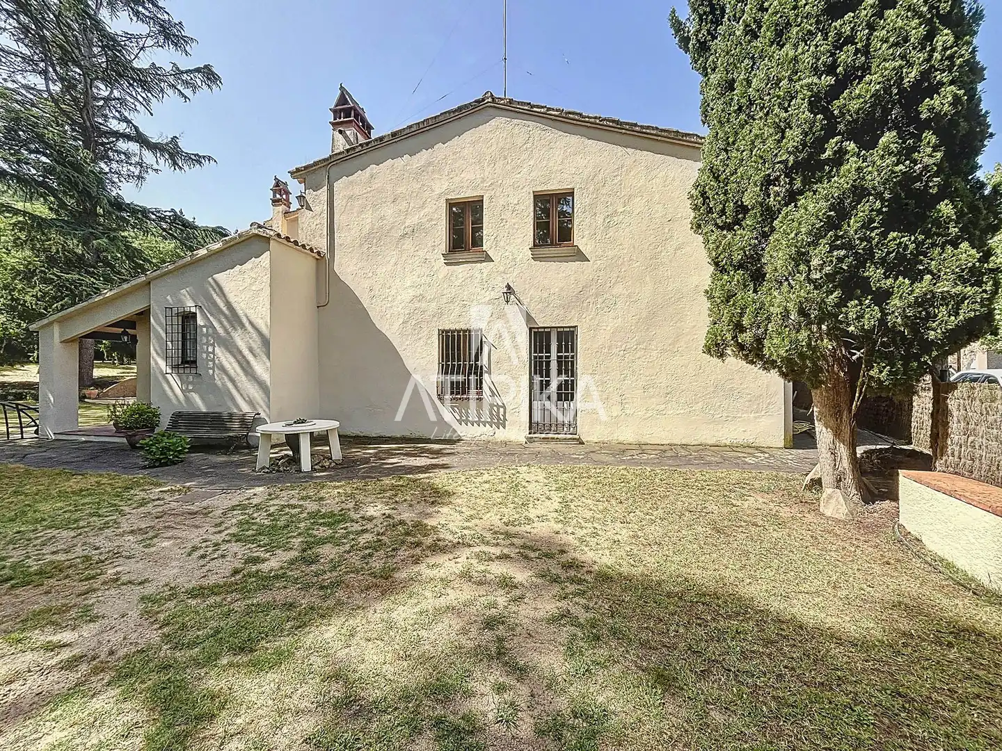 Jardín de Finca rústica en venta en Vallgorguina con Calefacción, Parquet y Trastero