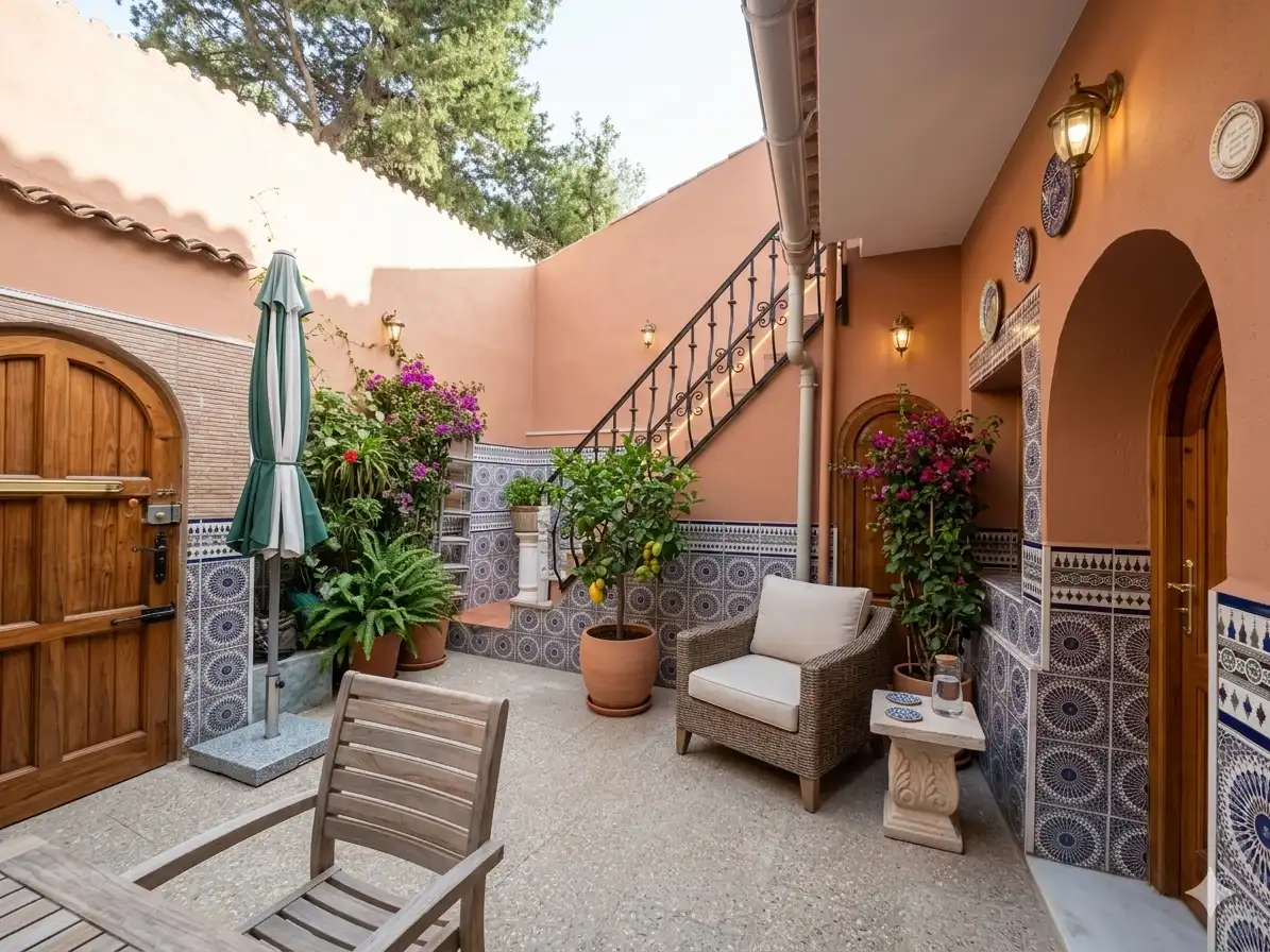 Terrassa de Casa o xalet en venda en Zaragoza amb Aire condicionat, Calefacció i Jardí privat