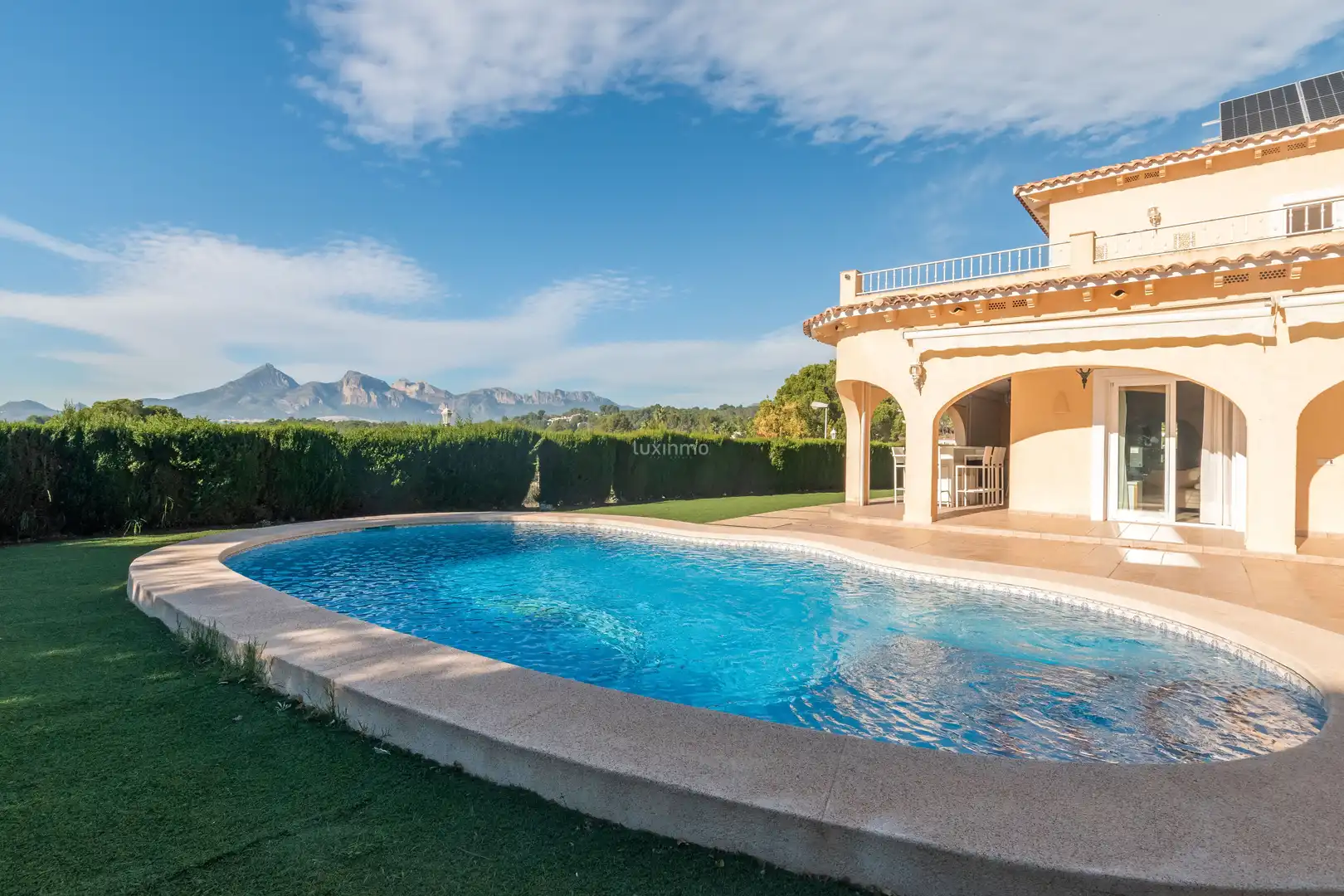Piscina de Casa o chalet en venta en Altea con Aire acondicionado, Terraza y Piscina
