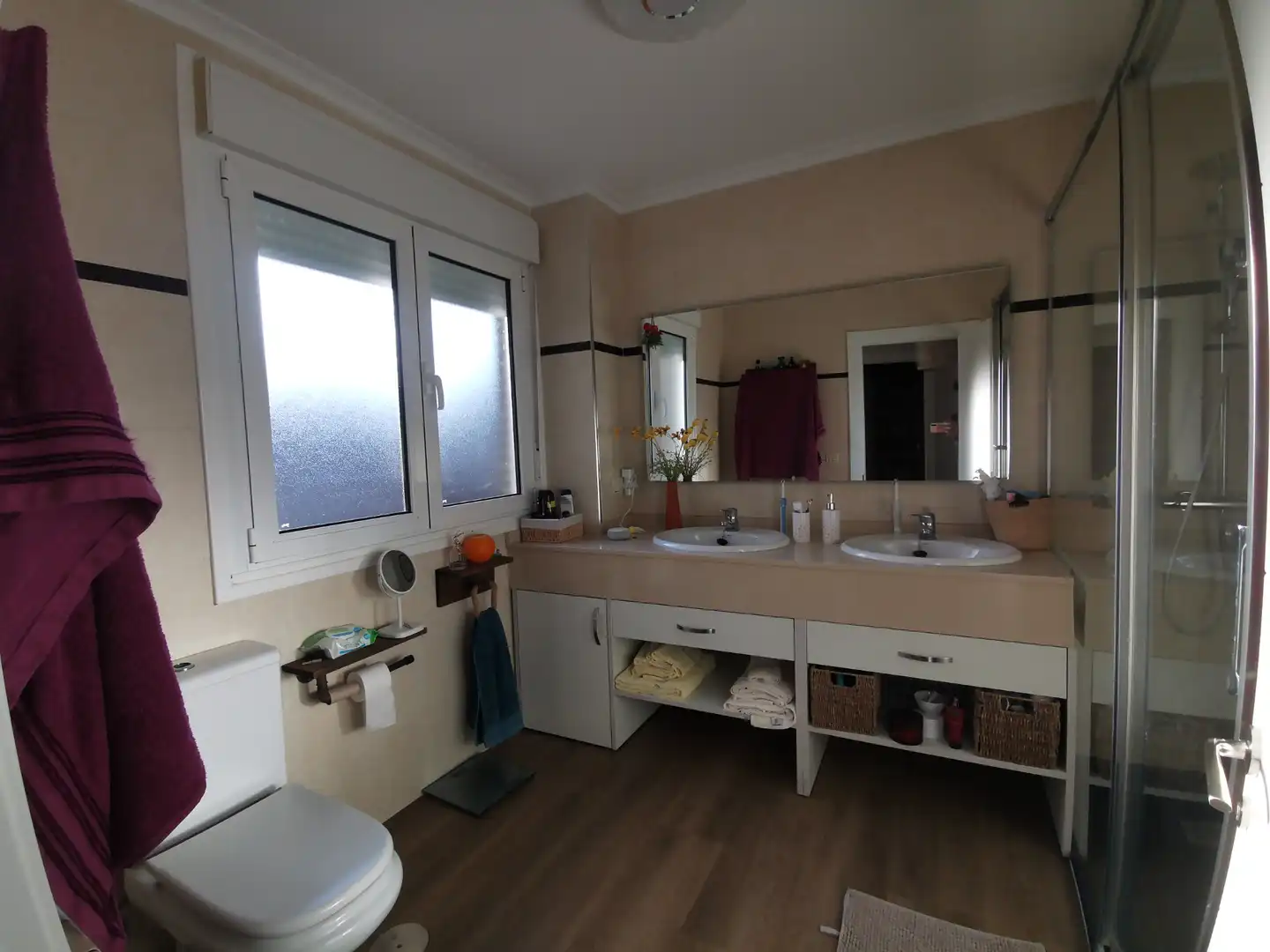 Bathroom of Houses for sale in Avilés  with Heating, Private garden and Parquet flooring