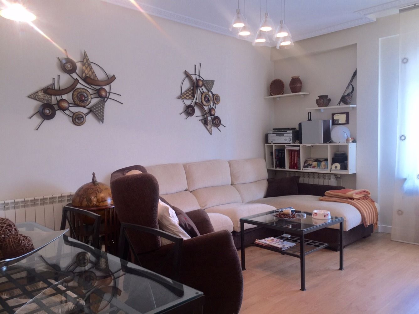 Sala d'estar de Pis en venda en Benavente amb Calefacció i Moblat