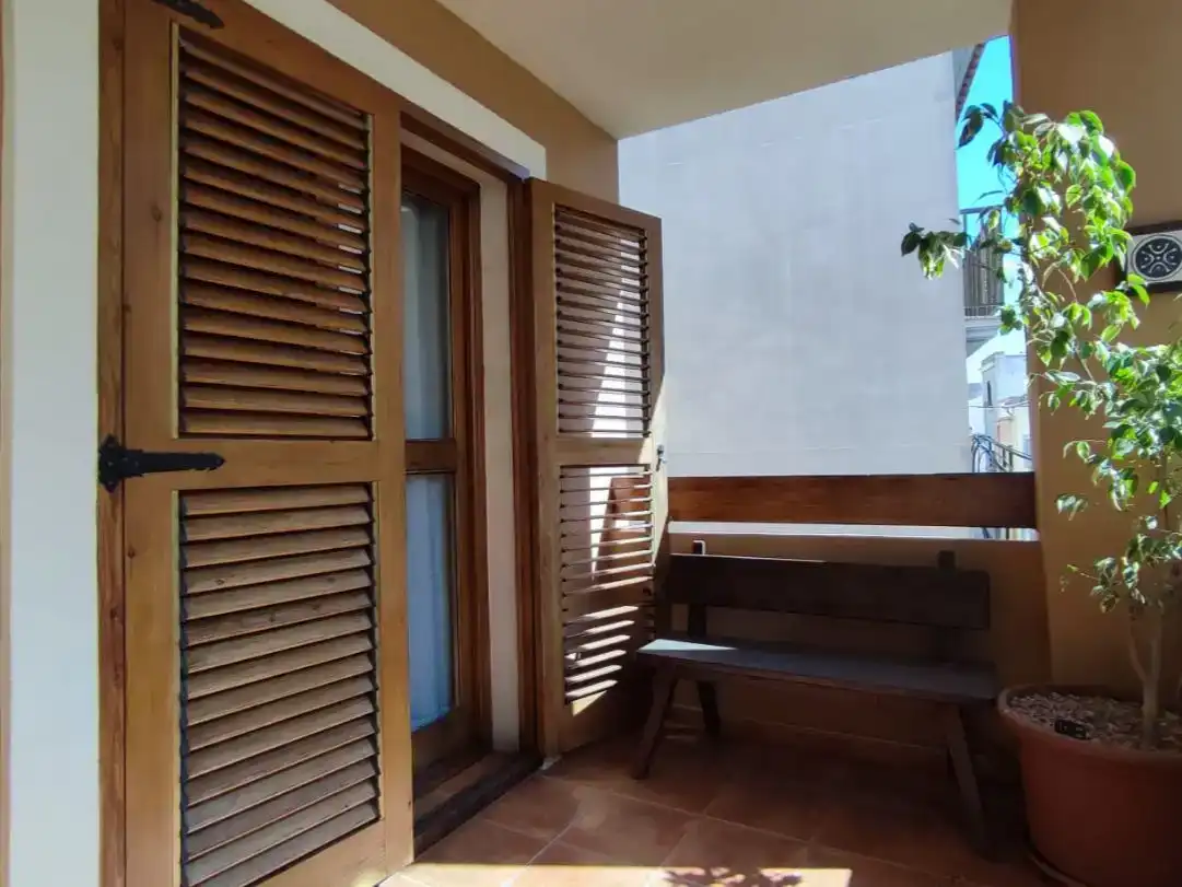 Terrasse von Wohnung zum Verkauf in Tavernes de la Valldigna mit Klimaanlage und Balkon