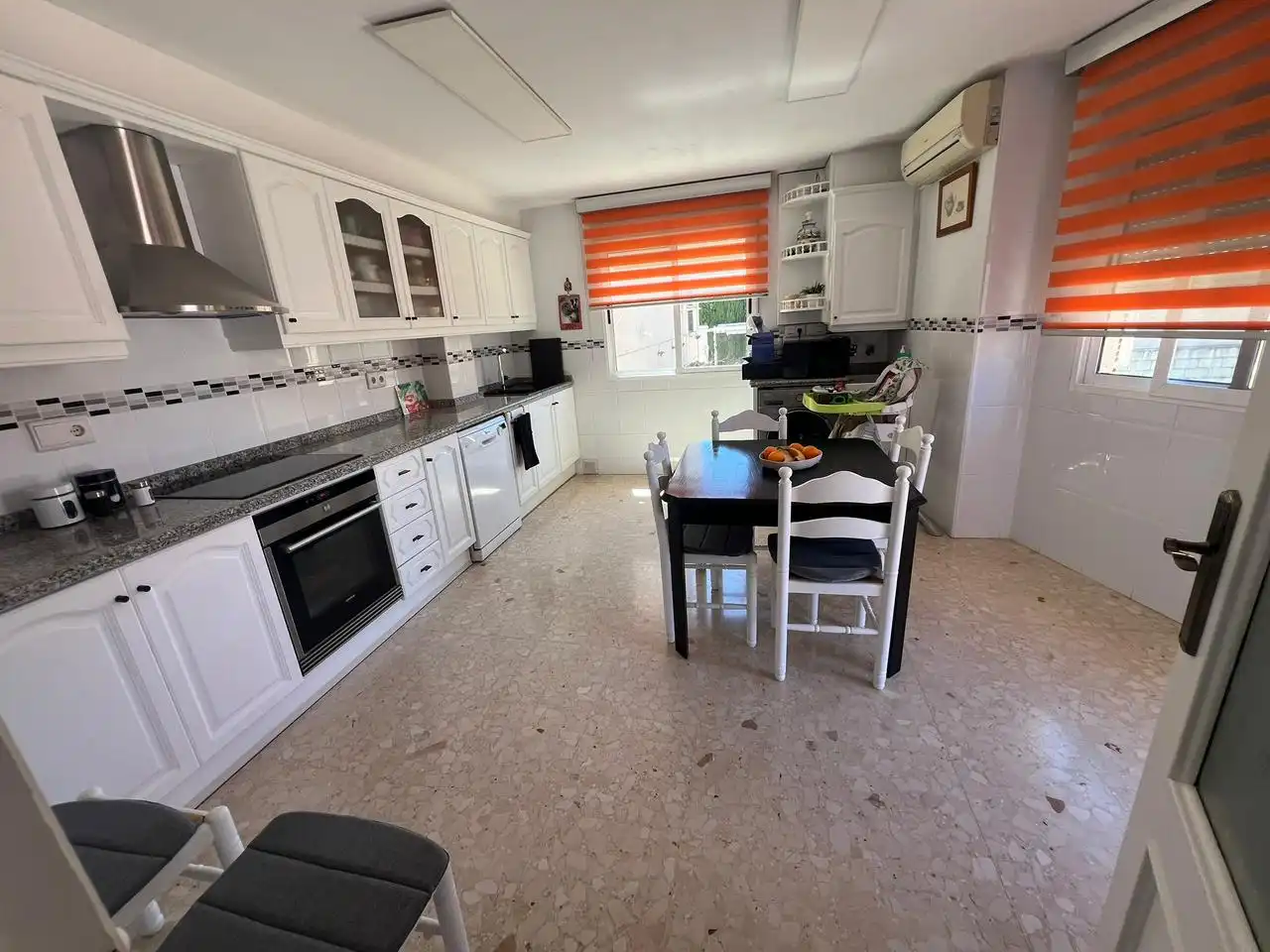 Cocina de Casa o chalet en venta en Beniarjó con Aire acondicionado, Jardín privado y Terraza