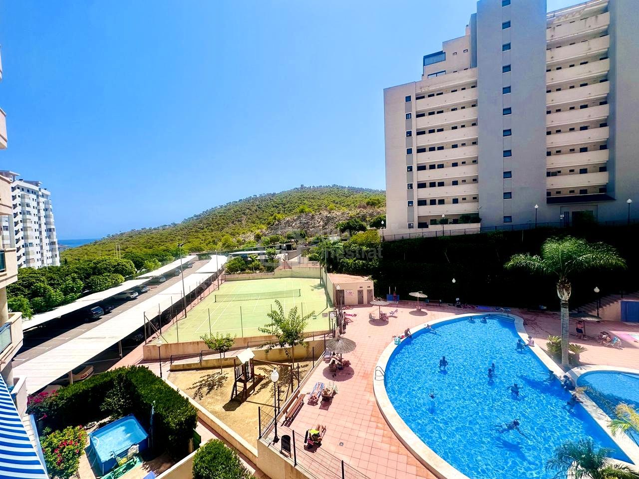 Swimming pool of Apartment for sale in Villajoyosa / La Vila Joiosa  with Air Conditioner, Terrace and Community pool
