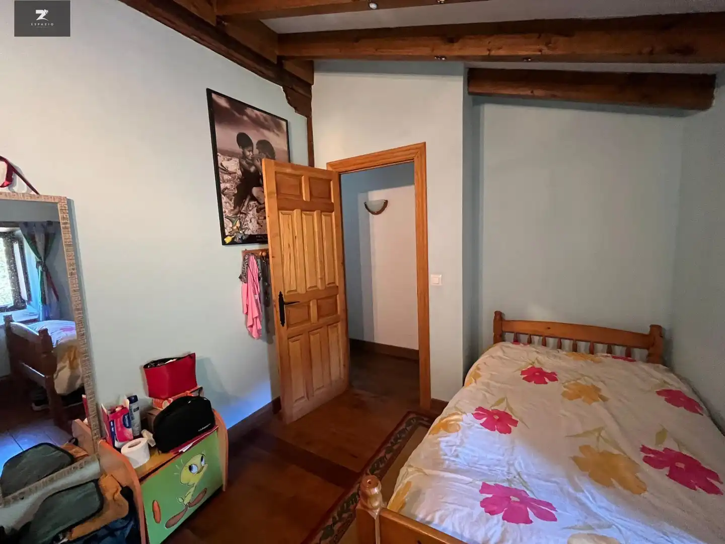 Habitación de Finca rústica en venta en Vega de Pas con Jardín privado y Terraza
