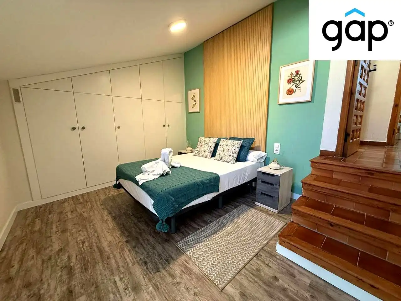 Bedroom of Flat for sale in Cuenca  with Heating and Furnished