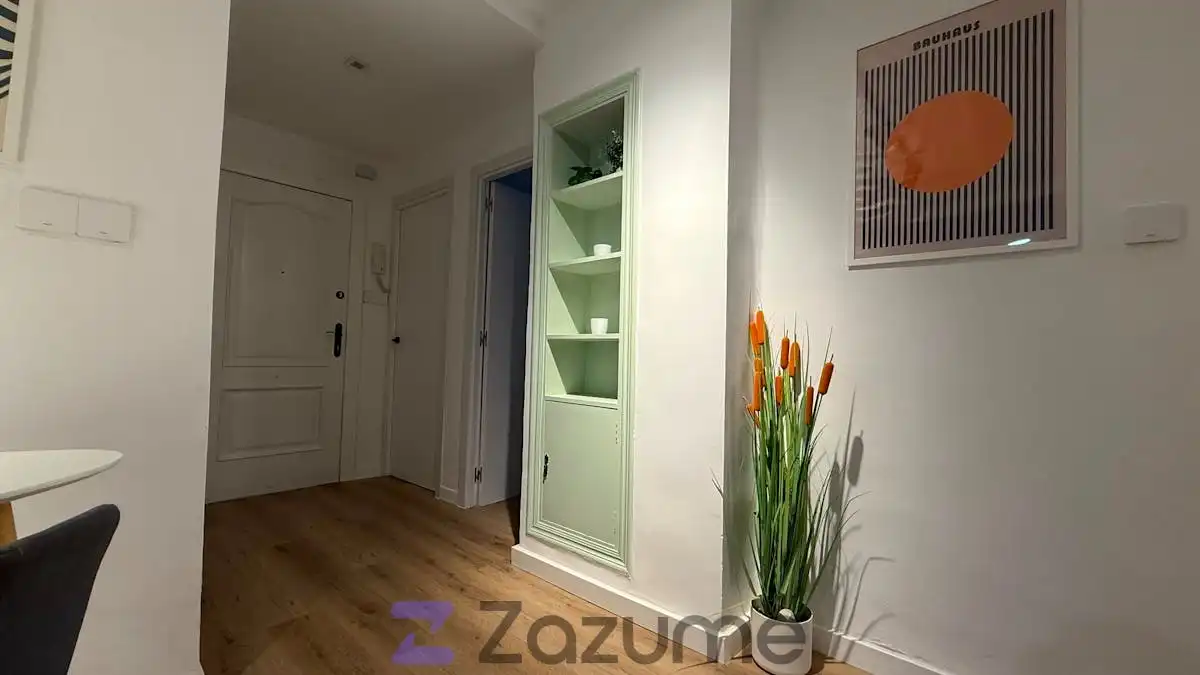 Bedroom of Flat for rent in Murcia  with Terrace, Furnished and Oven