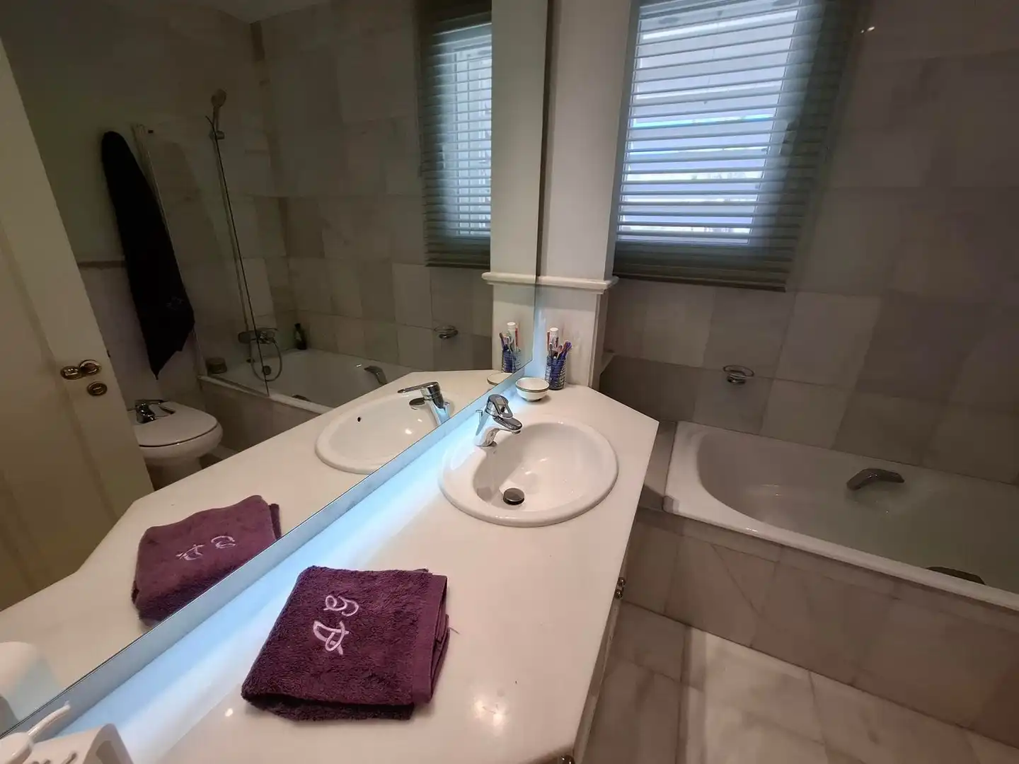 Baño de Casa o chalet en venta en Alicante / Alacant con Calefacción, Jardín privado y Terraza