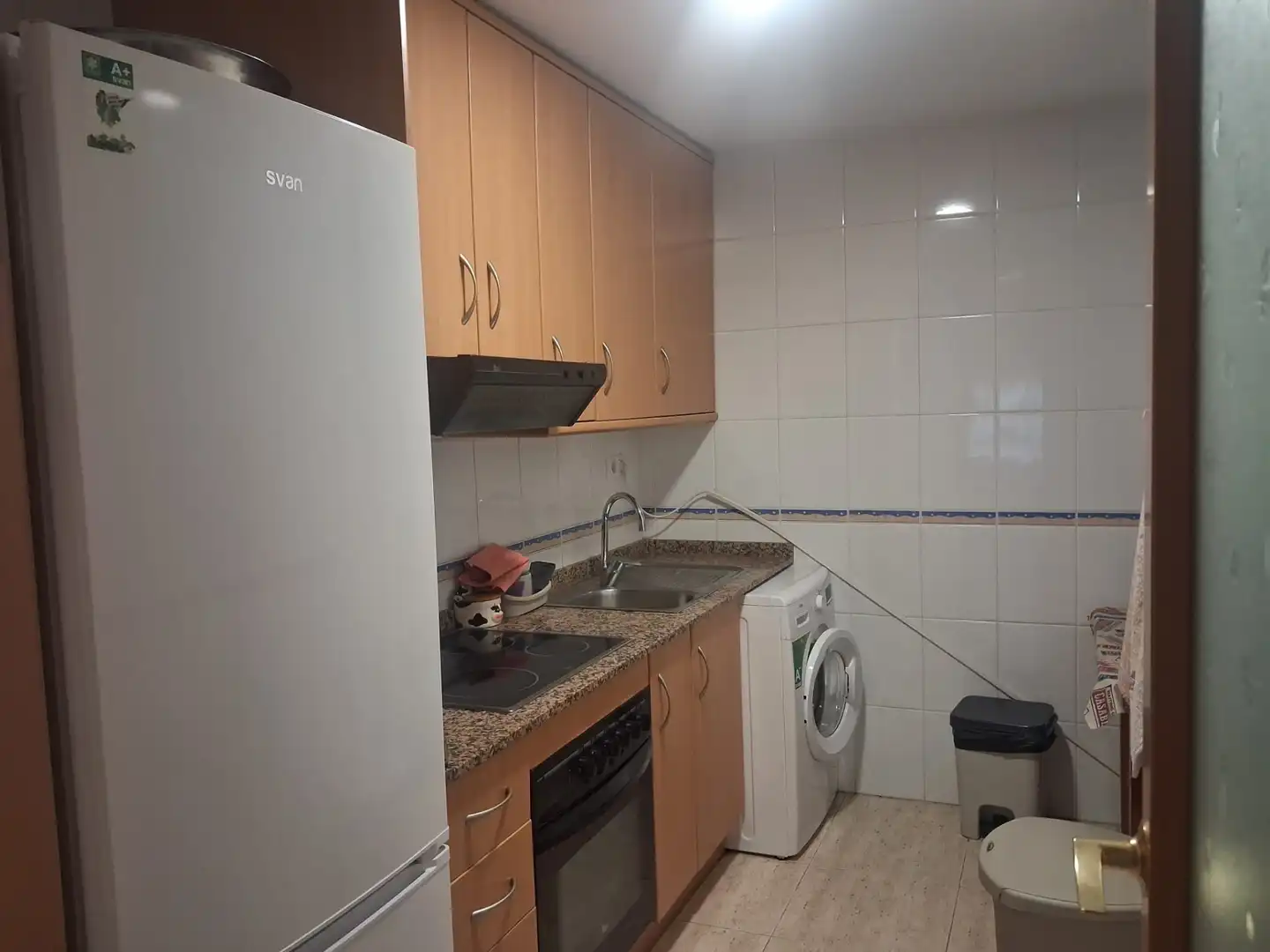 Cocina de Piso de alquiler en Benicarló con Aire acondicionado, Terraza y Piscina