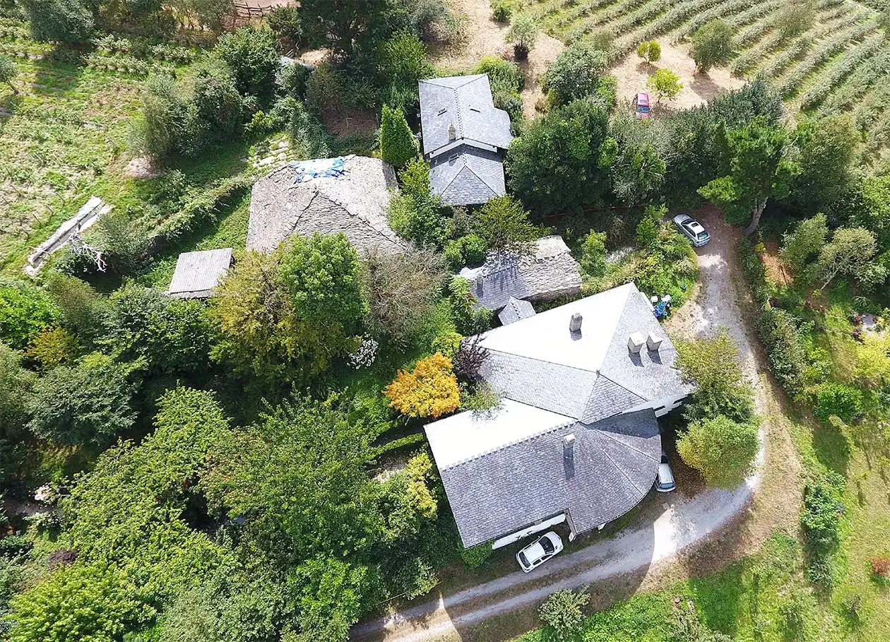 Vista exterior de Casa o chalet en venta en A Pontenova   con Jardín privado