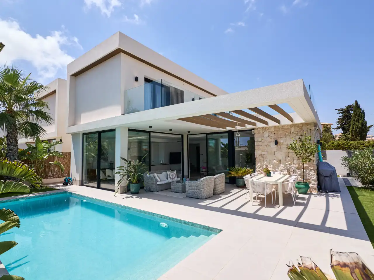 Terraza de Casa o chalet en venta en Orihuela con Aire acondicionado, Calefacción y Jardín privado