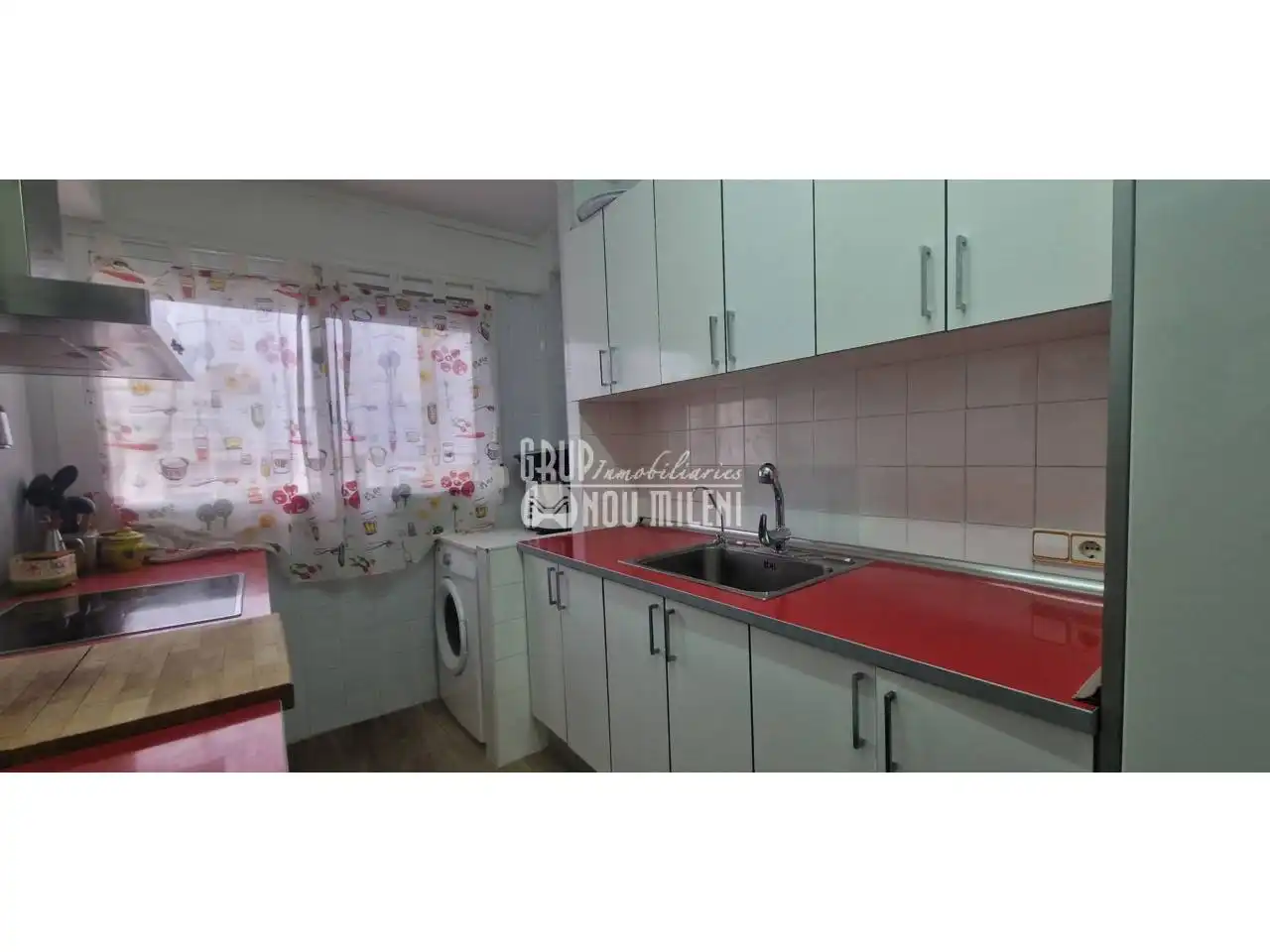 Cocina de Piso de alquiler en Valencia con Terraza, Amueblado y Balcón