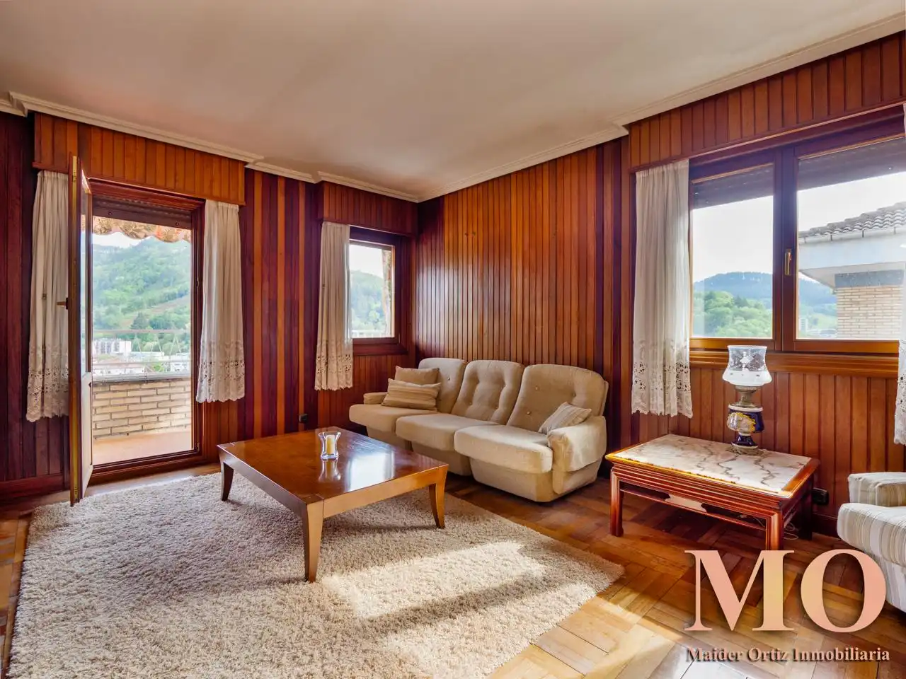 Sala de estar de Piso en venta en Arrasate / Mondragón con Calefacción, Terraza y Trastero