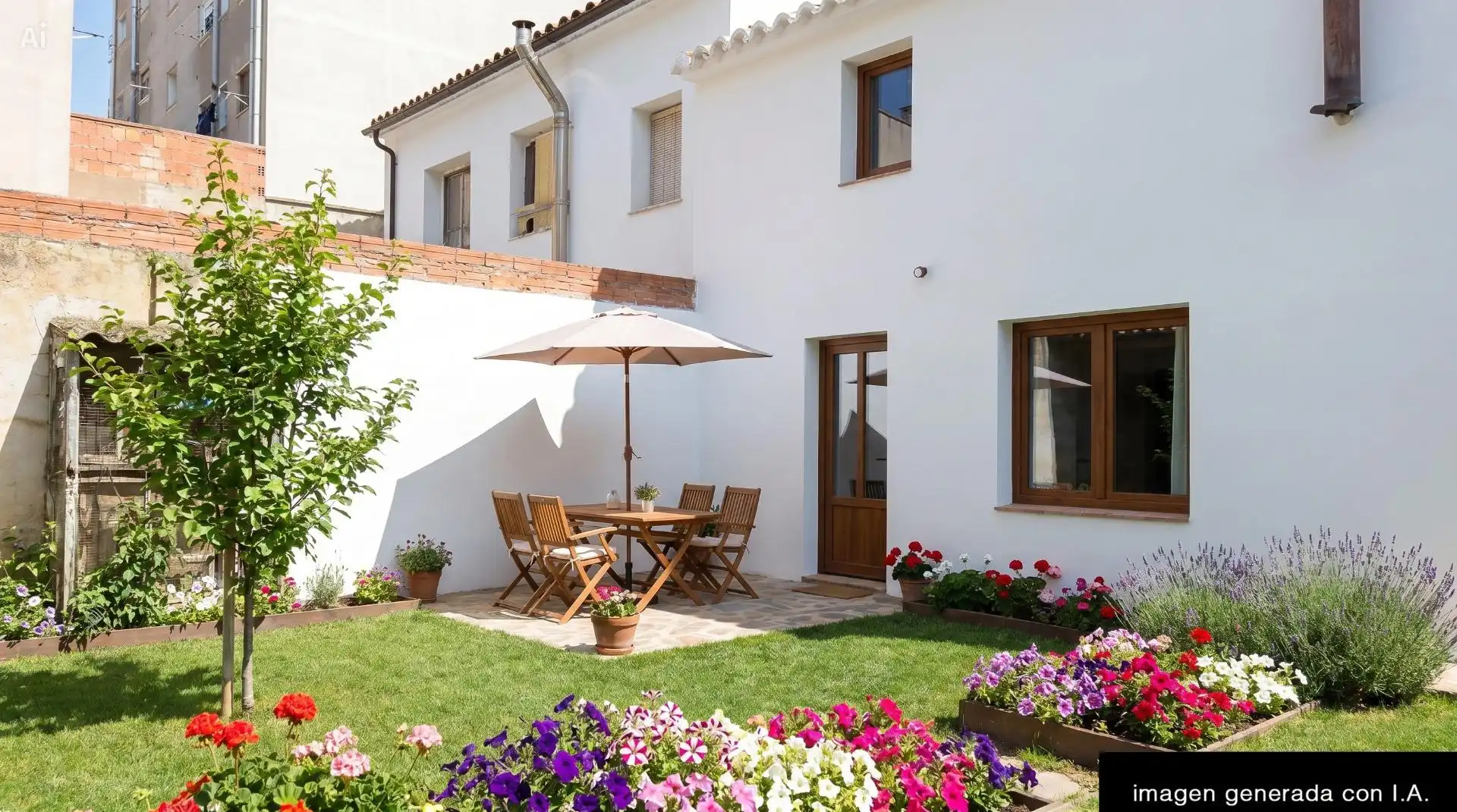 Terraza de Casa o chalet en venta en Villanueva de Gállego