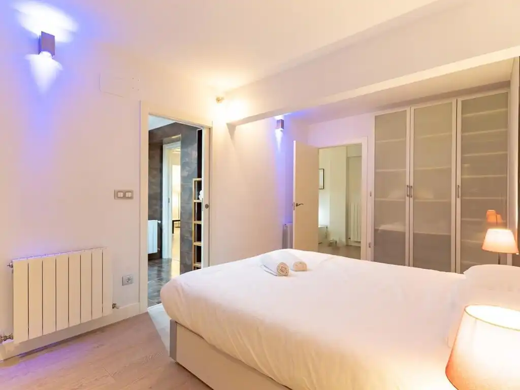 Bedroom of Flat for rent in Maó - Mahón  with Air Conditioner, Furnished and Pets allowed