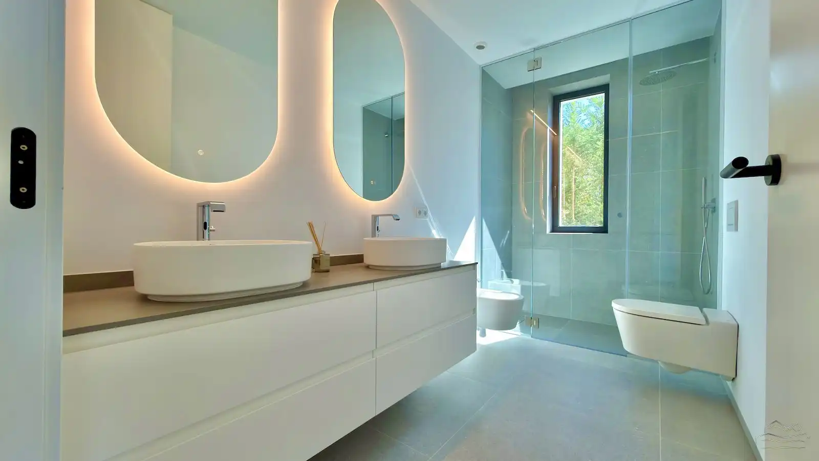 Baño de Casa o chalet en venta en Jávea / Xàbia con Aire acondicionado, Calefacción y Jardín privado