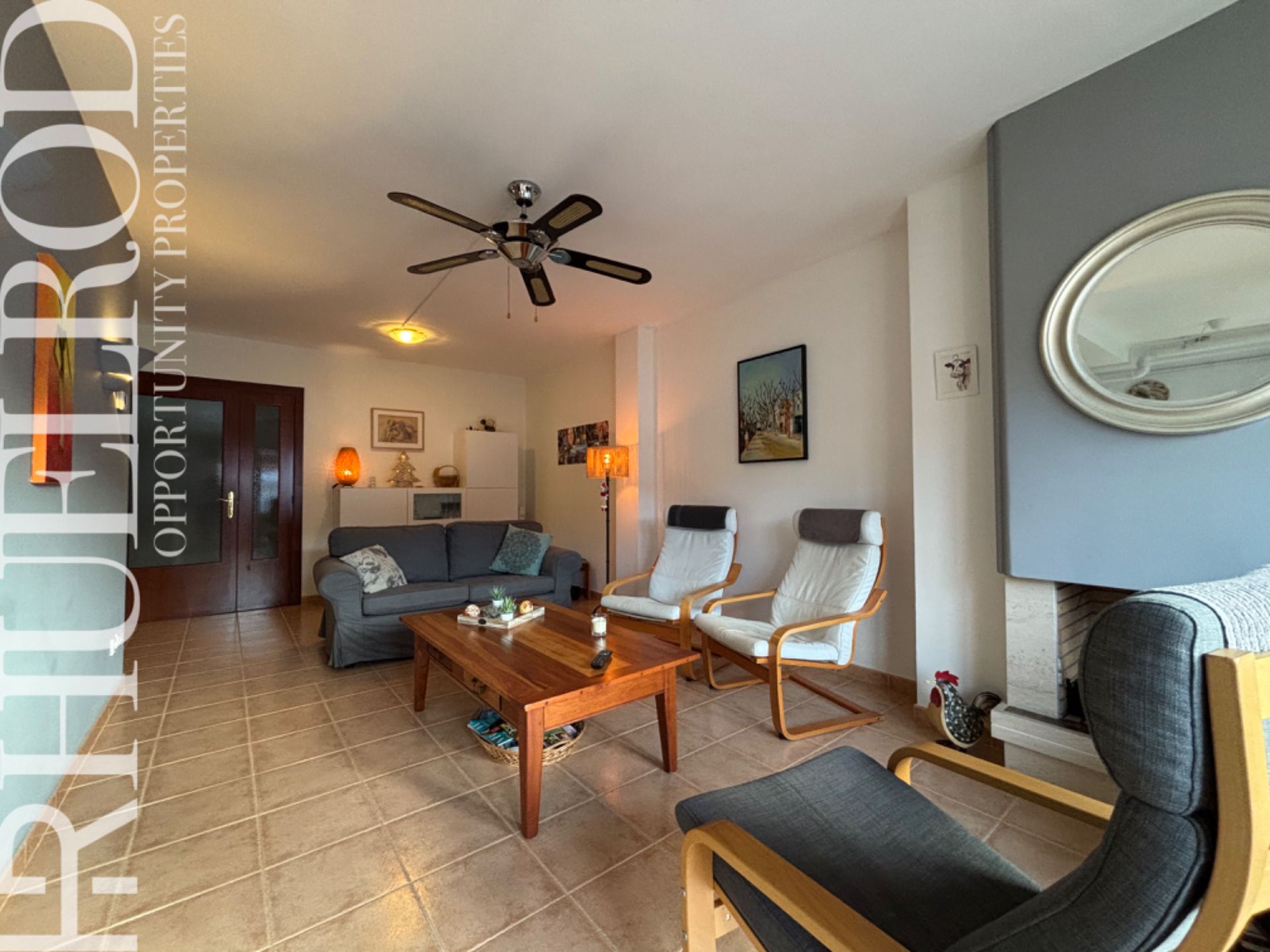 Wohnzimmer von Dachboden zum verkauf in Arenys de Munt mit Klimaanlage, Heizung und Terrasse