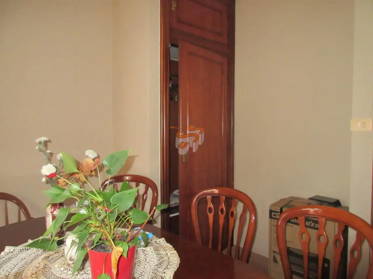 Dining room of Flat for sale in Ferrol  with Heating and Furnished