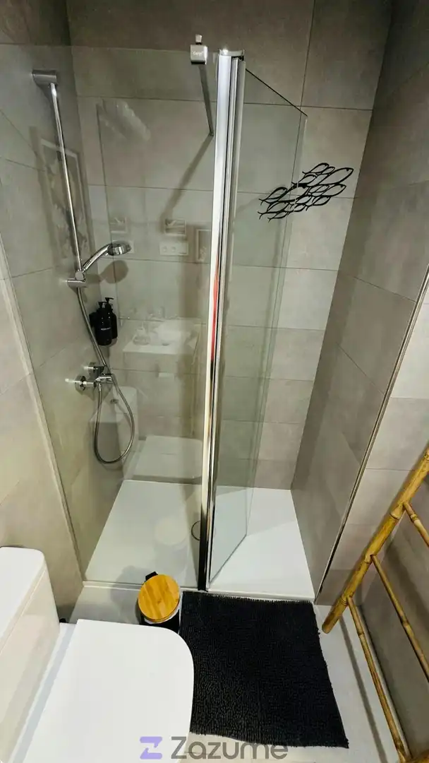 Bathroom of Flat for rent in Málaga  with Air Conditioner, Heating and Private garden