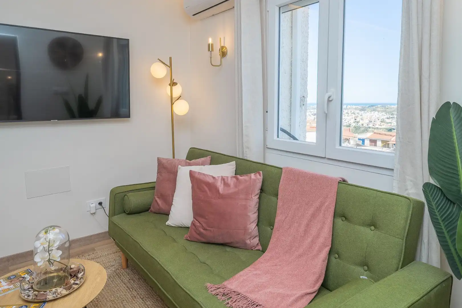 Sala d'estar de Apartament en venda en Rojales amb Aire condicionat i Moblat