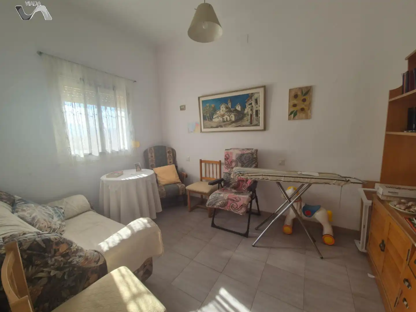Sala de estar de Casa o chalet en venta en Puertollano con Aire acondicionado, Trastero y Piscina