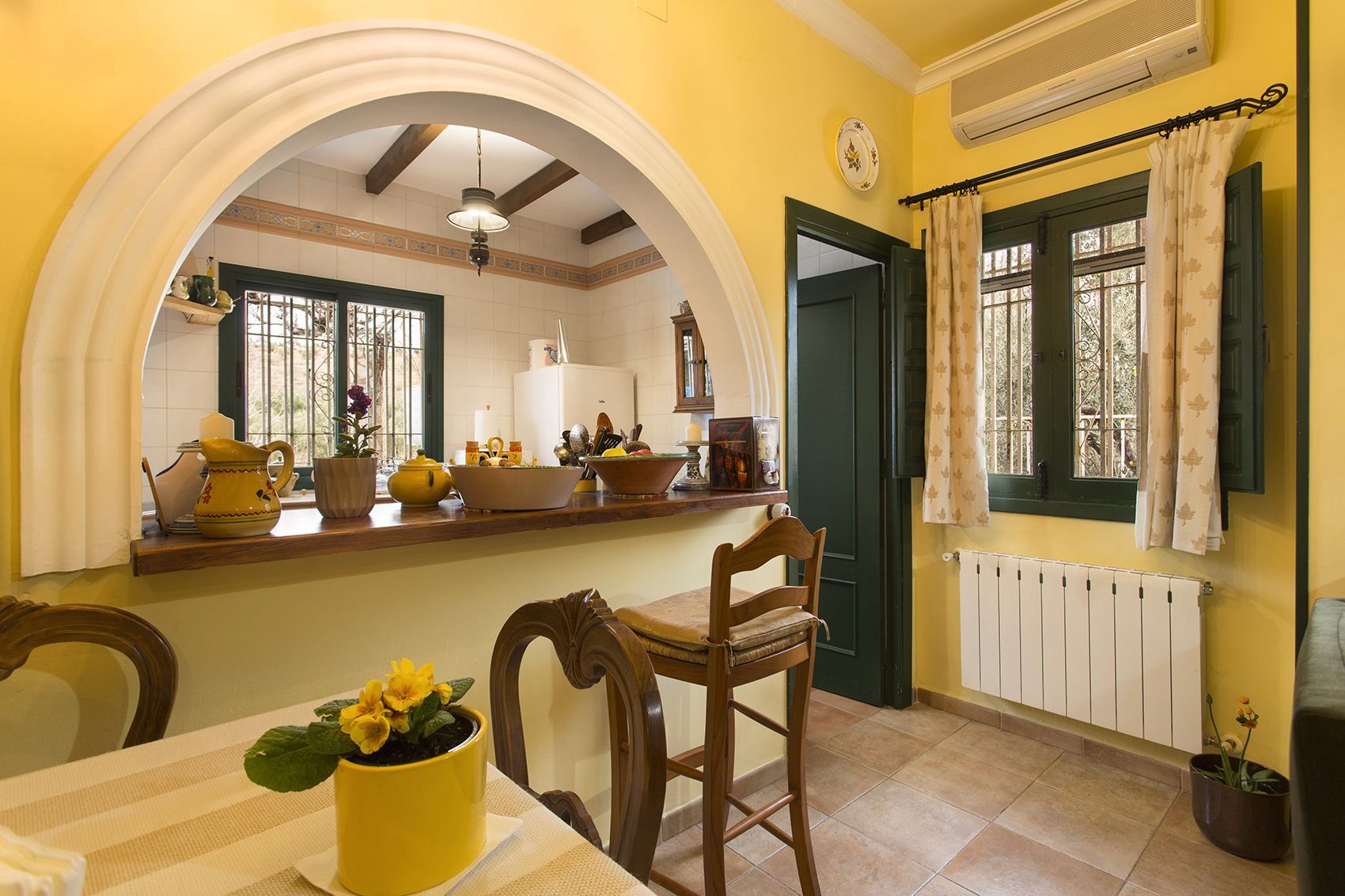 Cocina de Finca rústica en venta en Chauchina con Jardín privado, Terraza y Piscina