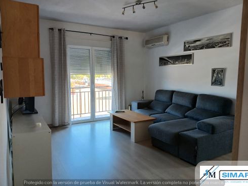 Living room of Flat for sale in  Toledo Capital  with Air Conditioner, Parquet flooring and Furnished