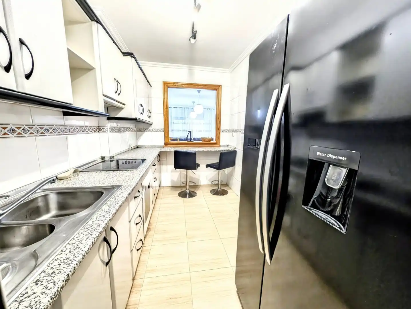 Kitchen of Ground floor for sale in Roquetas de Mar  with Air Conditioner, Heating and Terrace