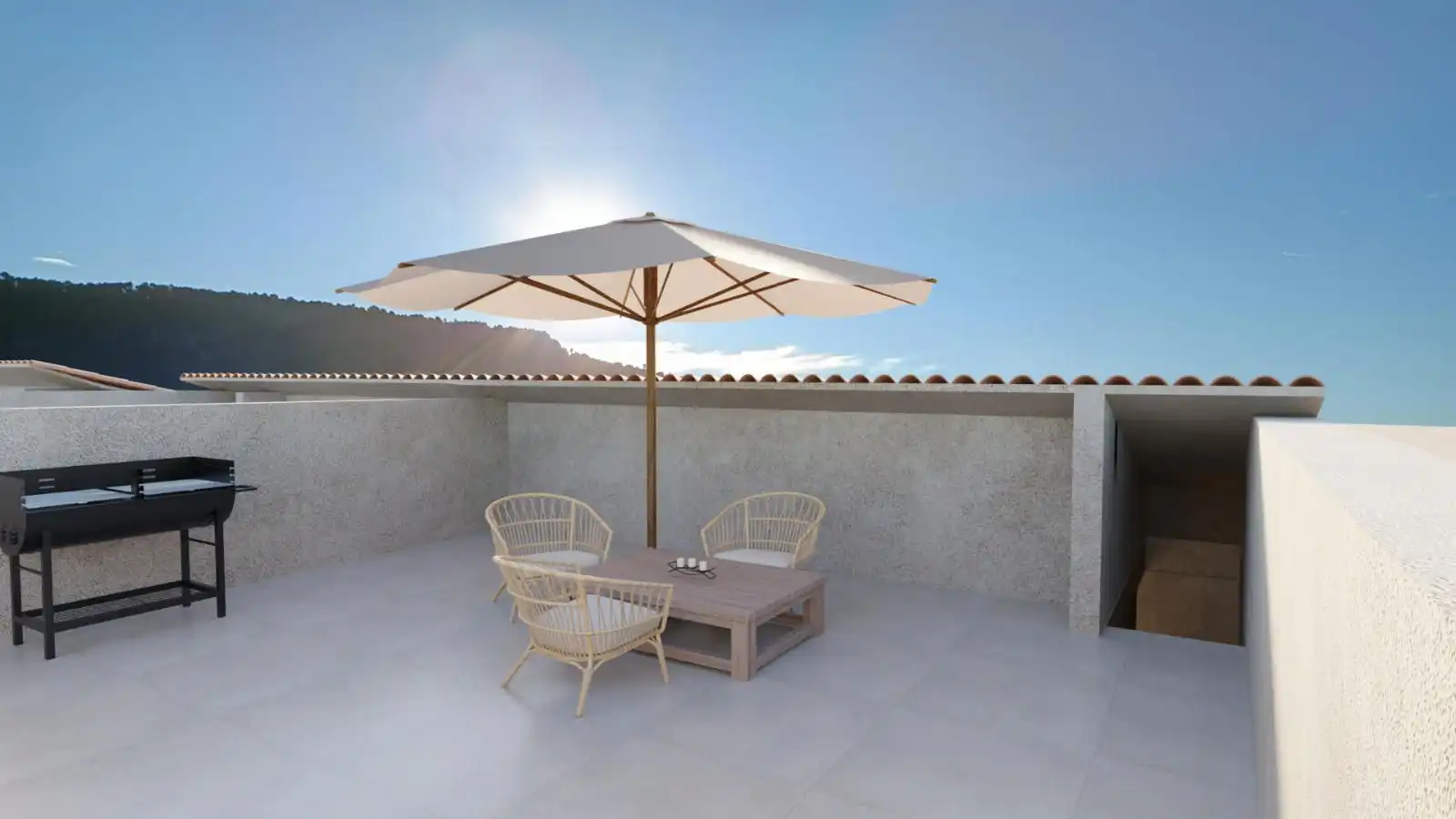 Terraza de Apartamento en venta en Bunyola con Aire acondicionado, Calefacción y Terraza