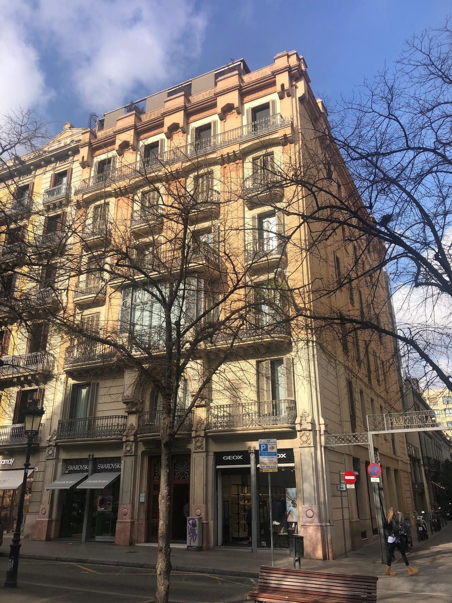 Vista exterior de Pis de lloguer en  Barcelona Capital amb Aire condicionat, Calefacció i Parquet