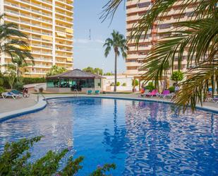 Swimming pool of Flat to rent in Calpe / Calp  with Air Conditioner, Heating and Terrace