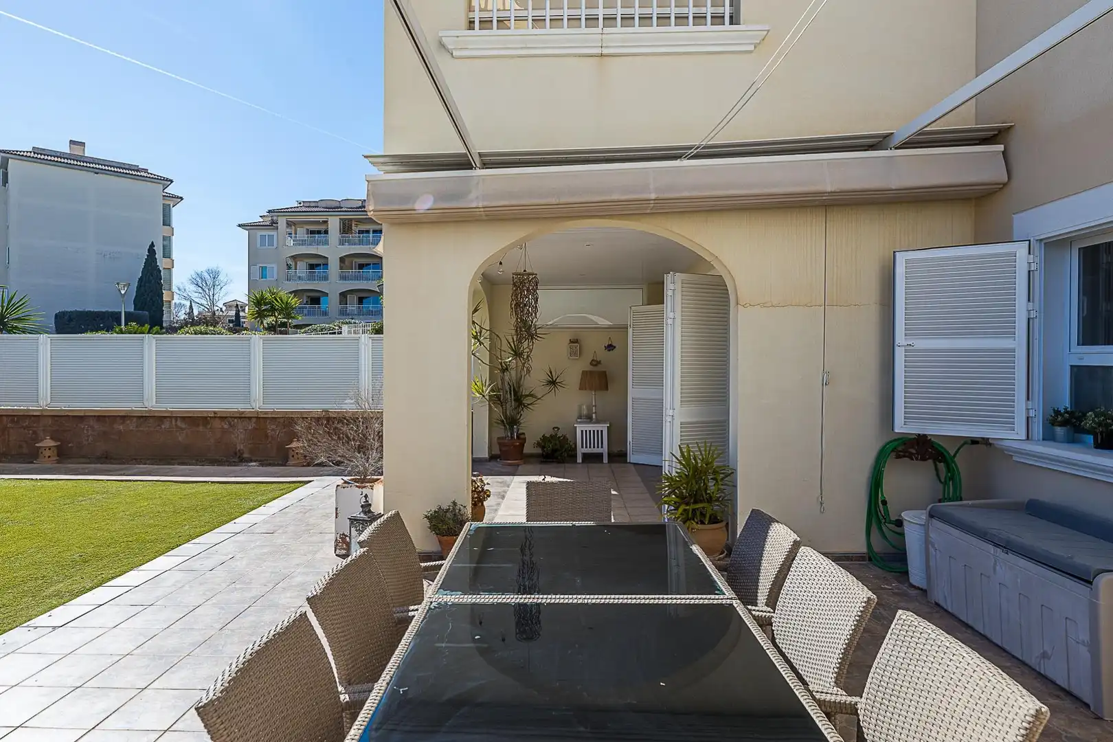 Terrace of Ground floor for sale in  Palma de Mallorca  with Air Conditioner, Private garden and Terrace