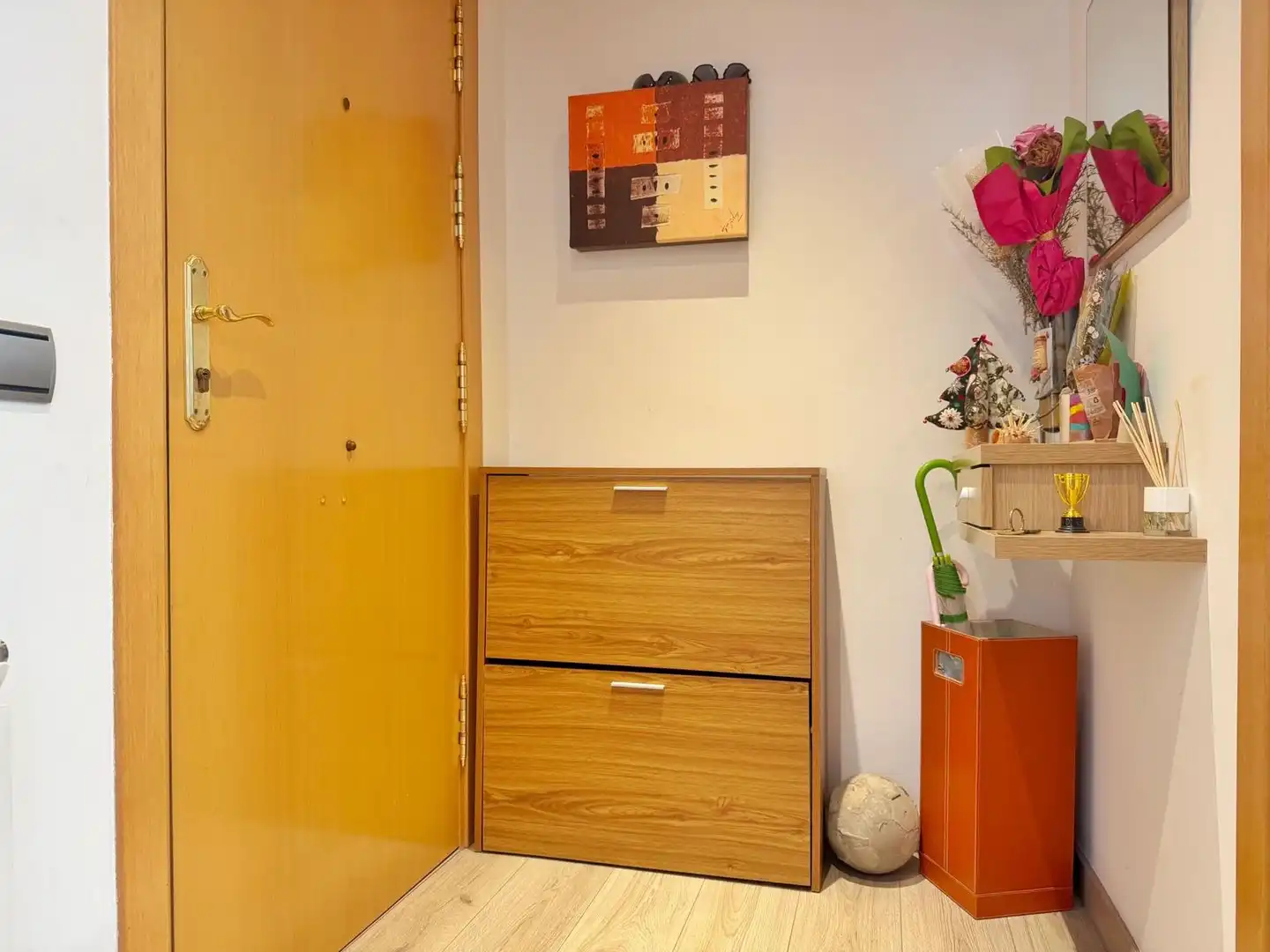 Bedroom of Flat for sale in Roda de Berà  with Air Conditioner, Heating and Parquet flooring