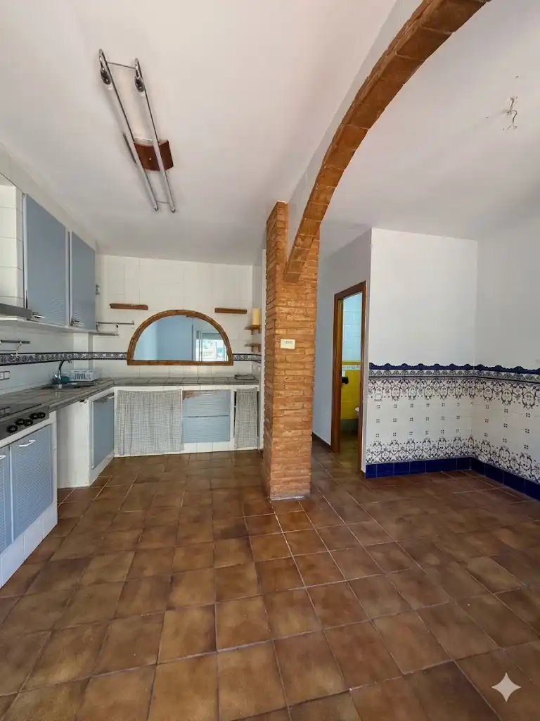 Cocina de Casa adosada en venta en La Palma de Cervelló con Aire acondicionado, Calefacción y Terraza