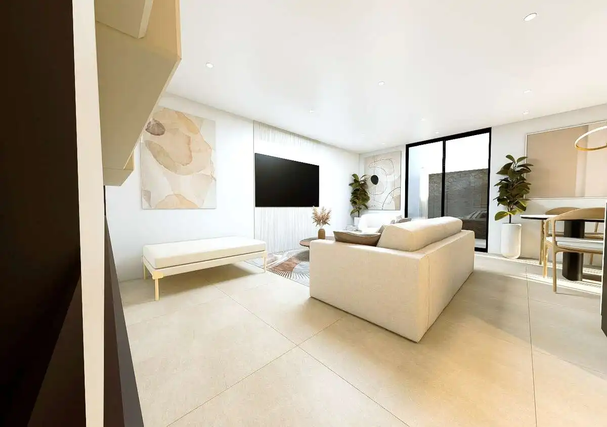 Living room of Houses for sale in Tías  with Air Conditioner, Private garden and Terrace