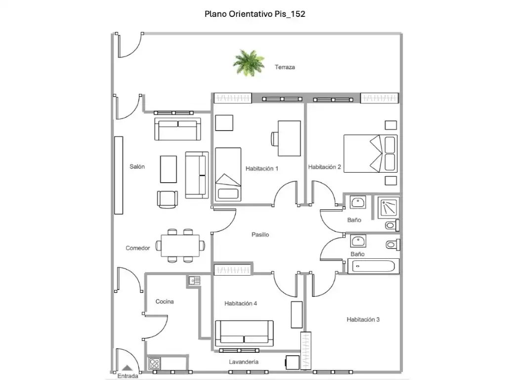 Wohnung mit Garten zum Verkauf in Avenida Pere Matutes Noguera, imagen 31
