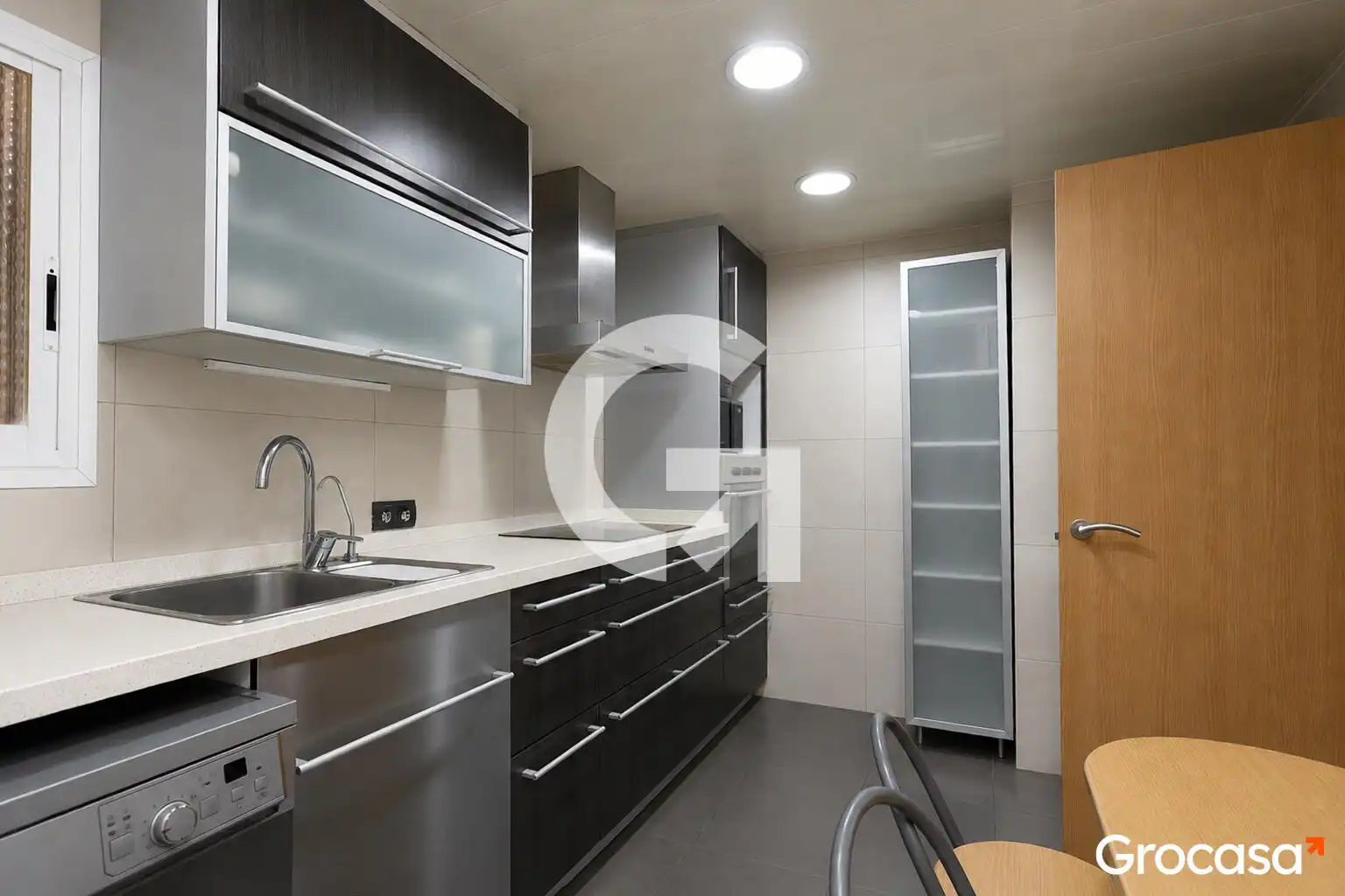 Kitchen of Flat for sale in Gavà  with Air Conditioner, Heating and Oven