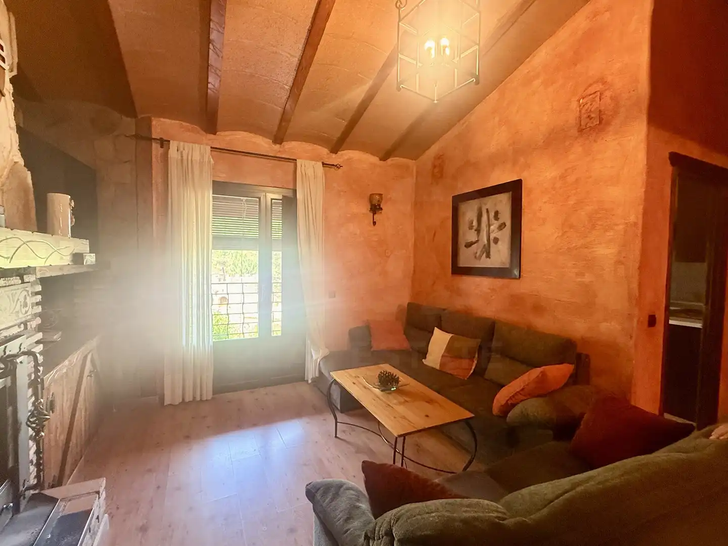 Living room of Country homes for sale in Benatae  with Air Conditioner, Heating and Terrace