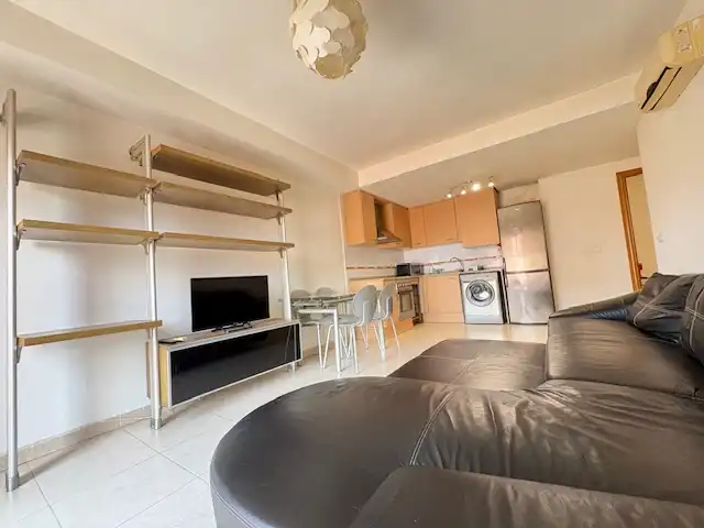 Wohnzimmer von Wohnung zur Miete in Castellón de la Plana / Castelló de la Plana mit Klimaanlage, Möbliert und Ofen