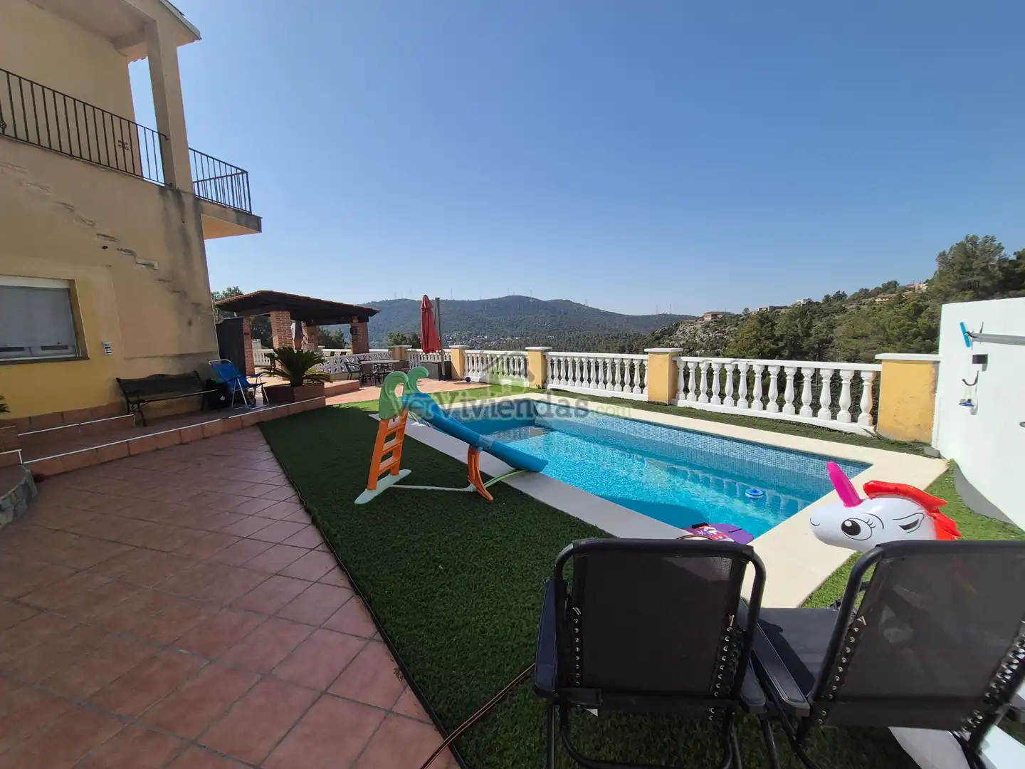Piscina de Casa o chalet en venta en Olesa de Bonesvalls con Aire acondicionado, Calefacción y Jardín privado