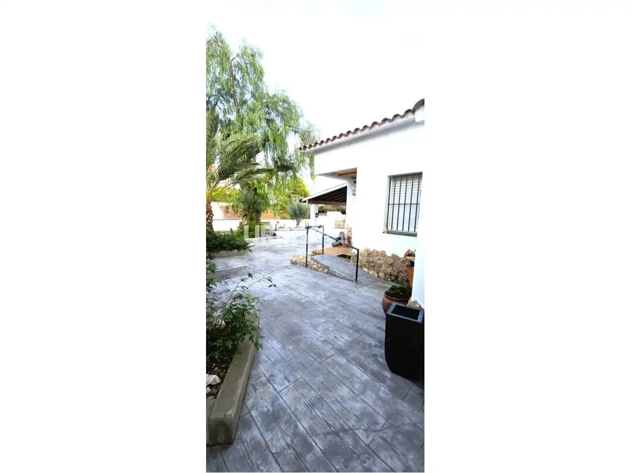 Vista exterior de Casa o chalet en venta en Creixell con Aire acondicionado, Jardín privado y Piscina