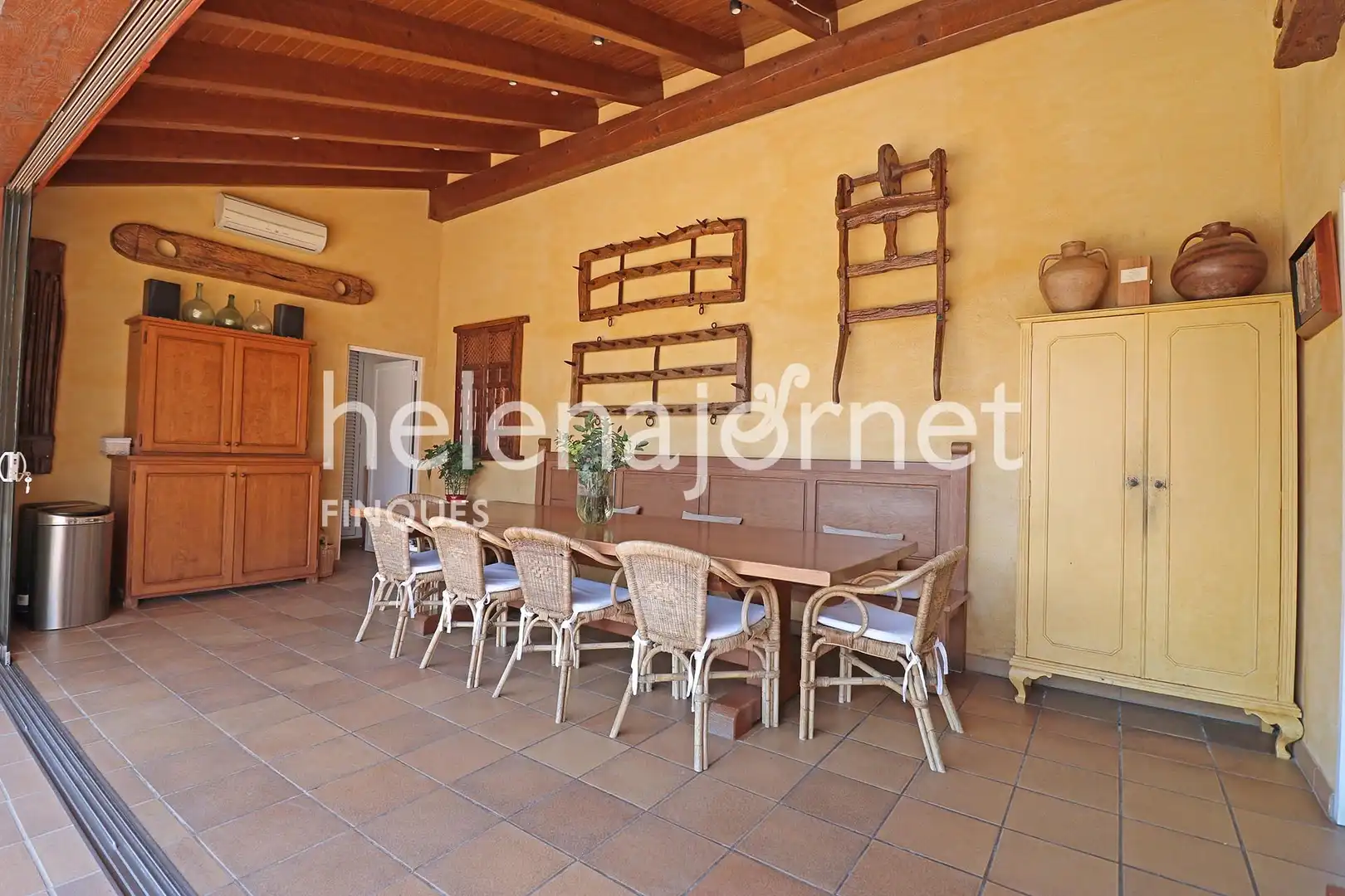 Terraza de Casa o chalet en venta en Llagostera con Calefacción y Piscina