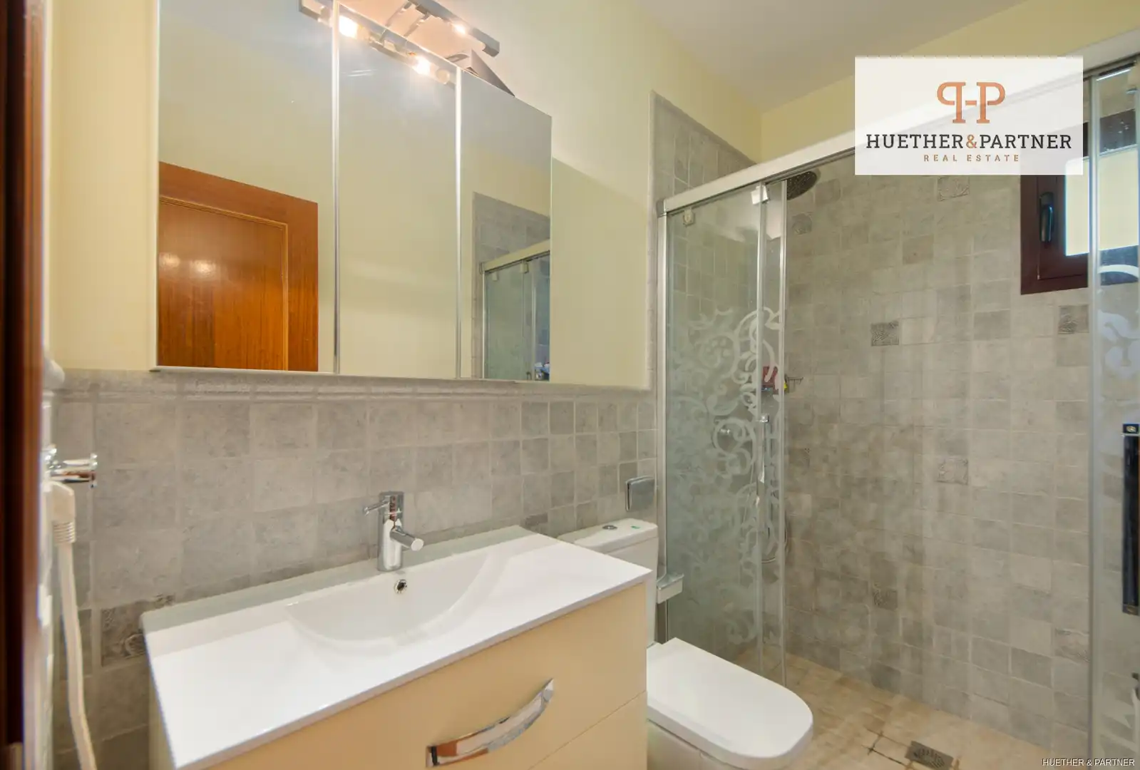 Badezimmer von Einfamilien-Reihenhaus zum Verkauf in Manacor mit Klimaanlage