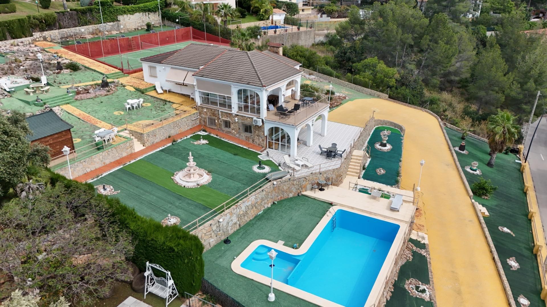 Piscina de Casa o xalet en venda en Olocau amb Aire condicionat, Calefacció i Jardí privat