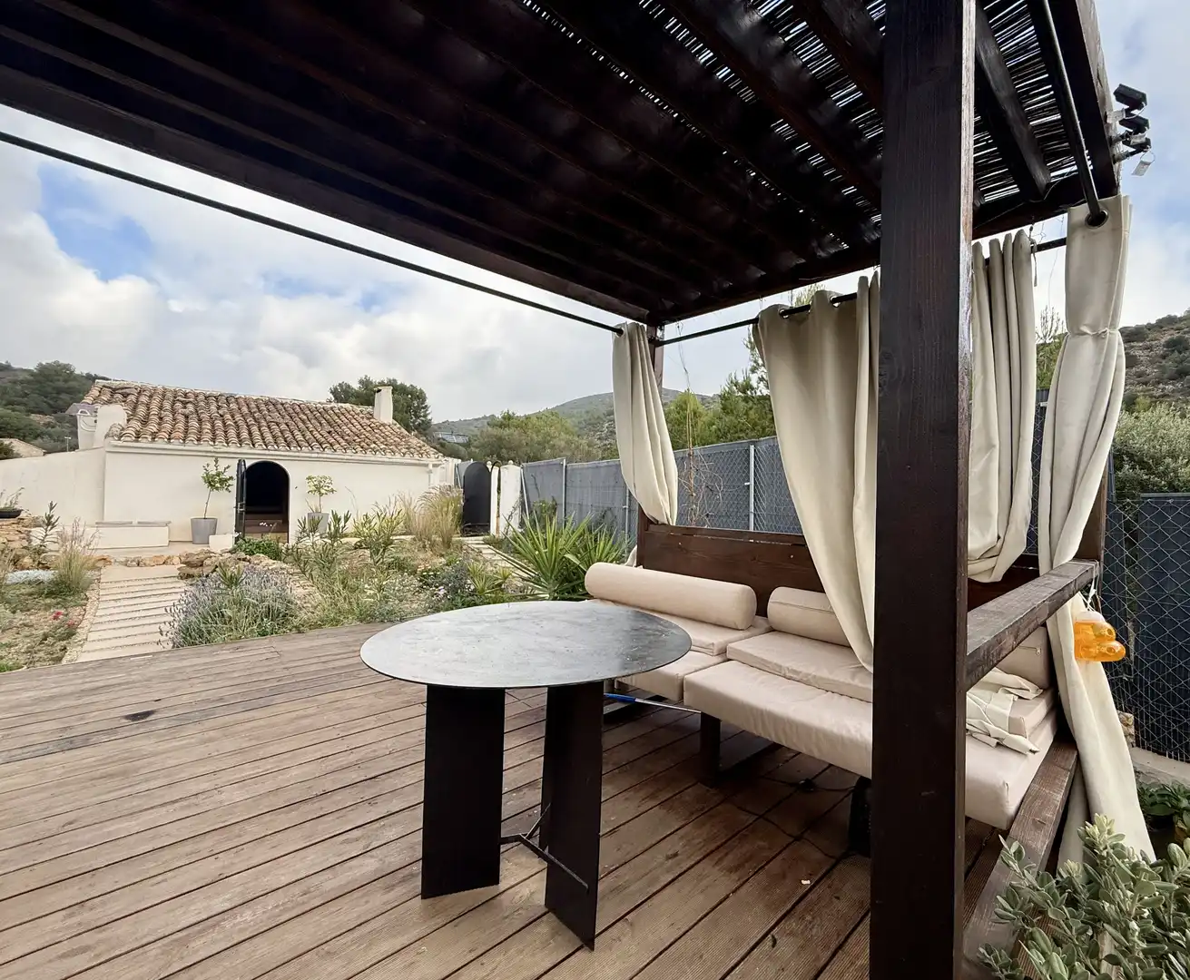 Terrace of Country homes for sale in Llíber  with Air Conditioner and Heating