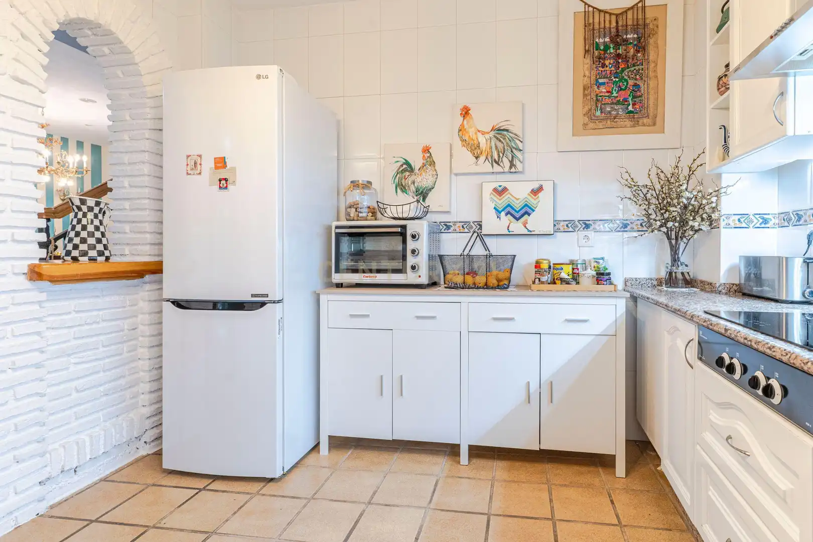 Cocina de Casa o chalet en venta en Motril con Aire acondicionado, Jardín privado y Trastero