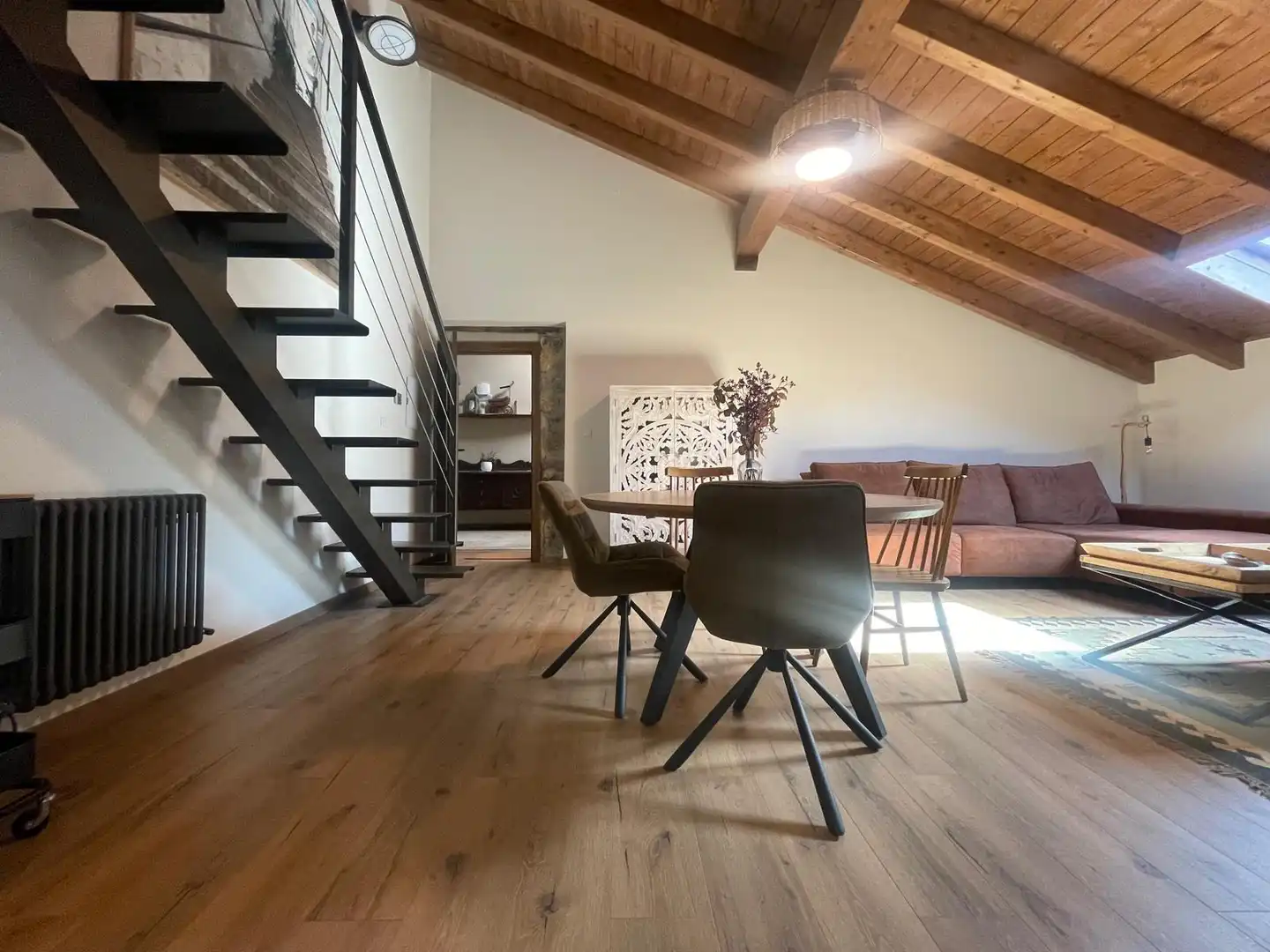 Comedor de Finca rústica en venta en Lekeitio con Aire acondicionado, Jardín privado y Parquet