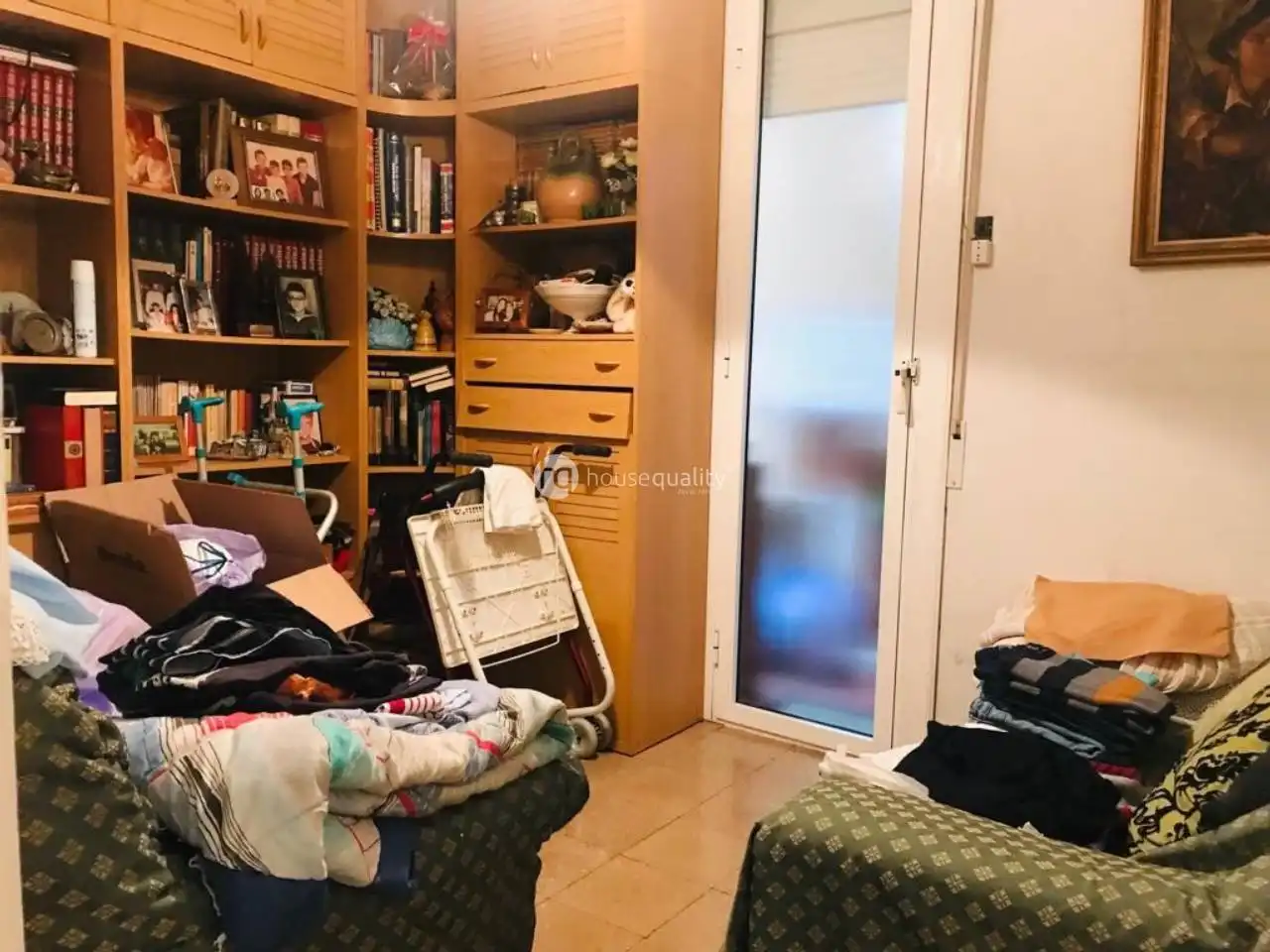 Living room of Flat for sale in Barcelona  with Air Conditioner and Parquet flooring
